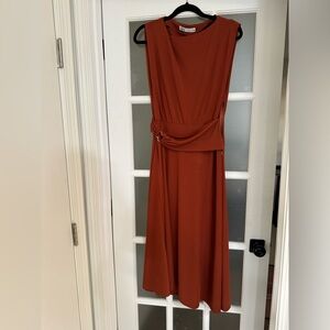 Zara Burnt Orange Dress (size M)